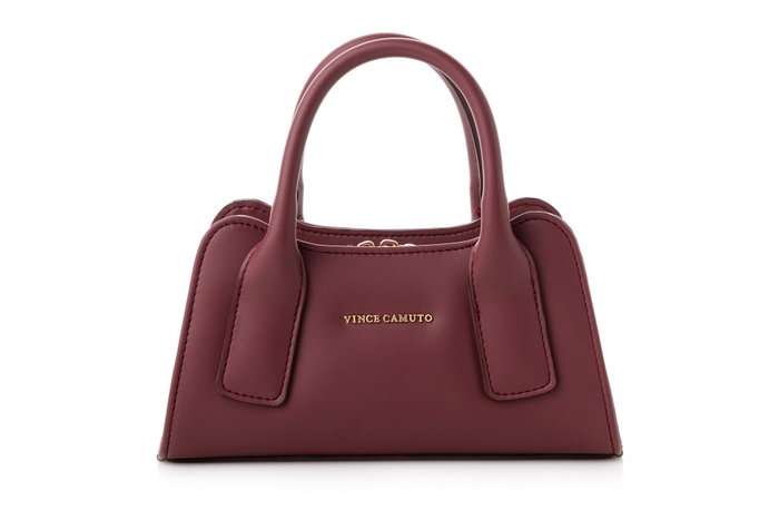 Vince Camuto Bolso de Mano Rojo Clarete